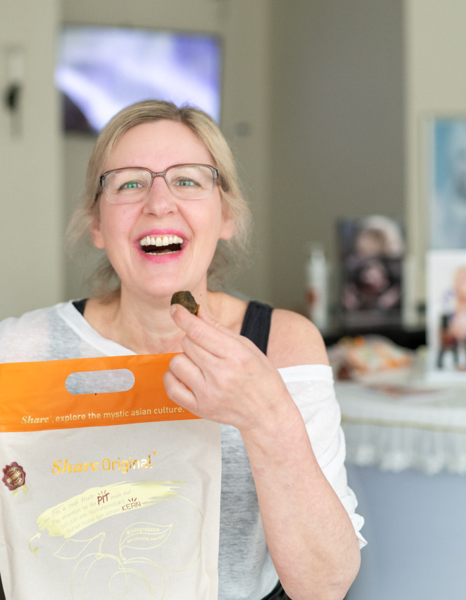 Friseur Kamen fermentierte Pflaumen